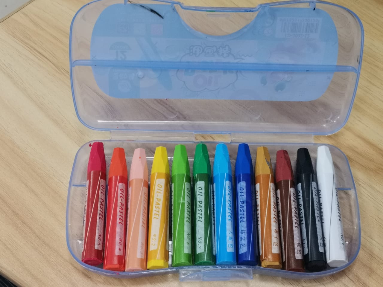 12 Oil Pastels Colors | Rich, Smooth, and Vibrant for Artists and Kids
