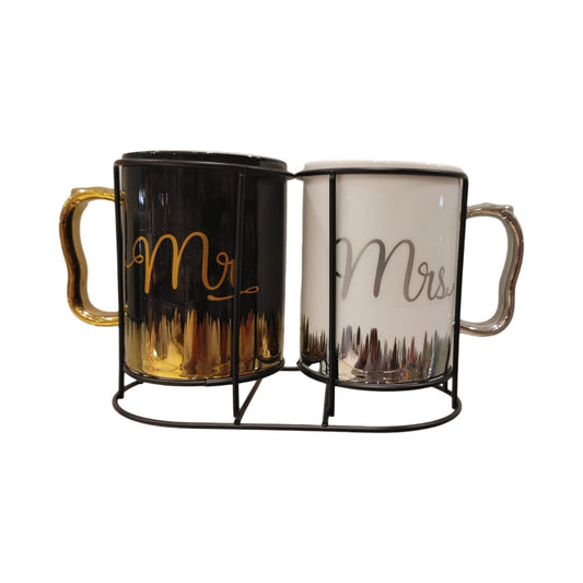 Mr. and Ms. Mug Set – Perfect Gift for Couples