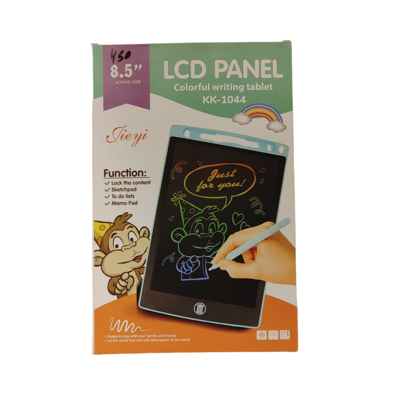 Children’s LCD Writing Tablet – Colorful, Fun & Reusable Drawing Pad for Kids!