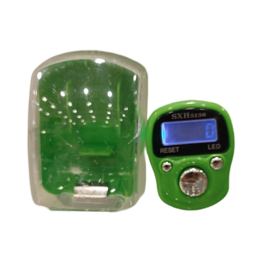 LED Tasbih Counter with Box – Multi-Color Digital Zikr Counter for Daily Recitations