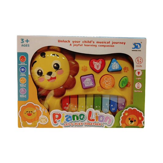 π¦πΉ Piano Lion Toy β Musical Animal Keyboard for Toddlers & Kids πΆβ¨