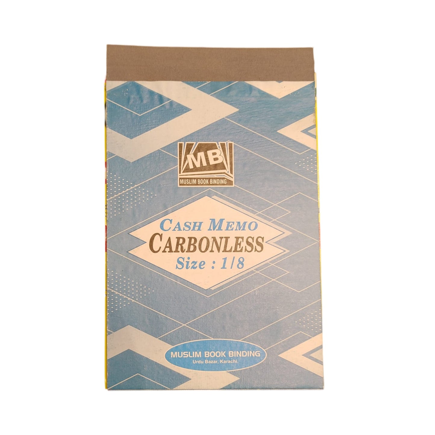 MB Cash Memo Carbonless Pad – 1/8 Size | Duplicate Bill Book