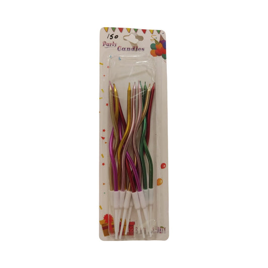 Birthday Party Candle Set – Colorful Decorative Candles for Cakes & Celebrations