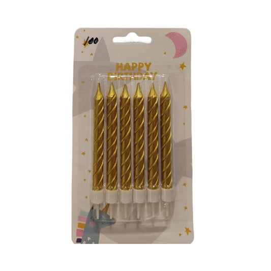 Birthday Pencil Candle Set – Colorful Pencil-Shaped Candles for Kids’ Cakes & Party Decor