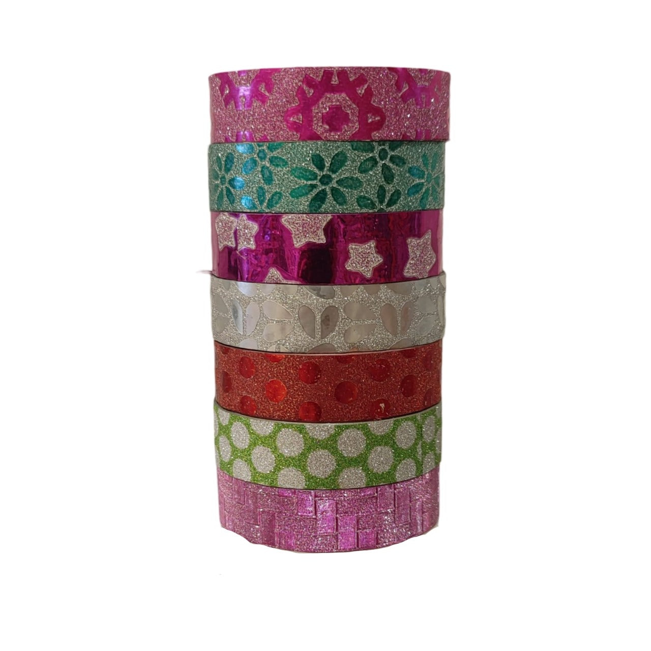 Birthday Washi Tape – Shiny Decorative Tape for Gift Wrapping & Crafting