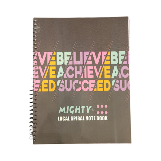 Mighty Spiral Notebook – 200 Pages of Durable, Everyday Writing Power