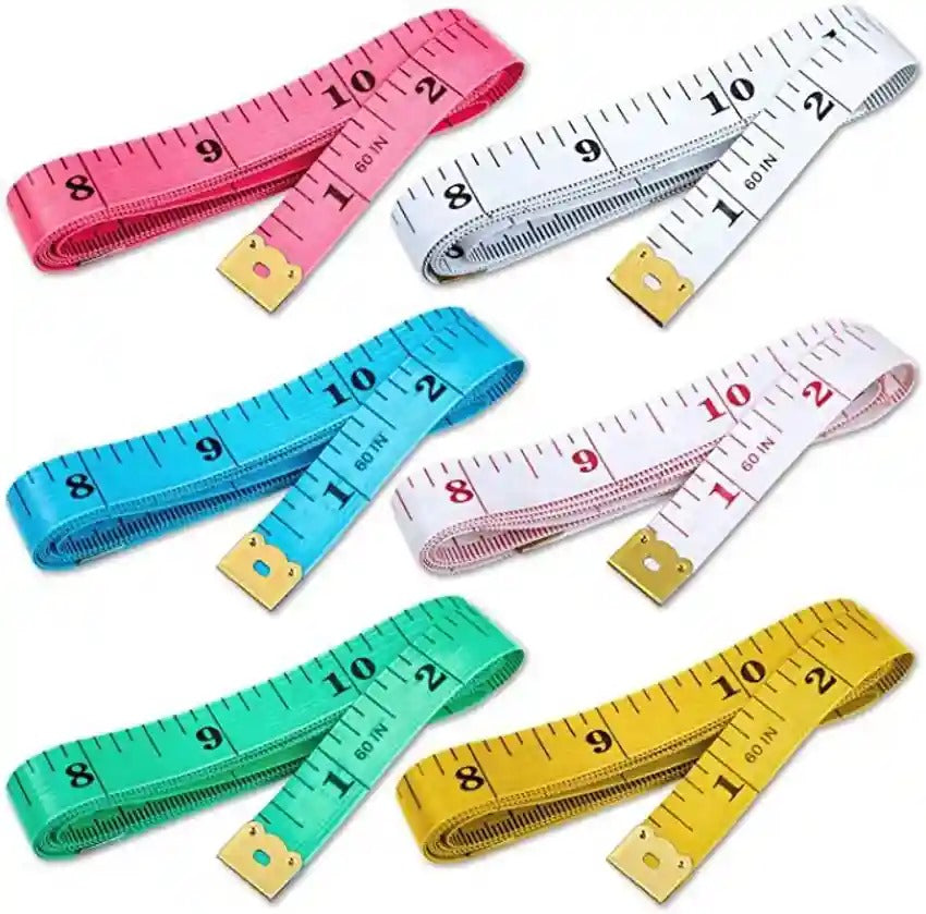 Top Quality 1.5 Meter Sewing Tailor Measuring Tape – Soft & Durable Body Measurement Ruler (Inch & CM Marking)
