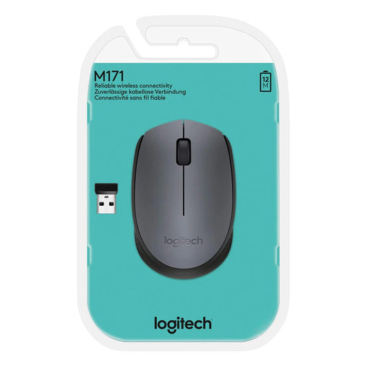 Logitech M171 Wireless Mouse | Reliable 2.4GHz Connectivity & Long Battery Life
