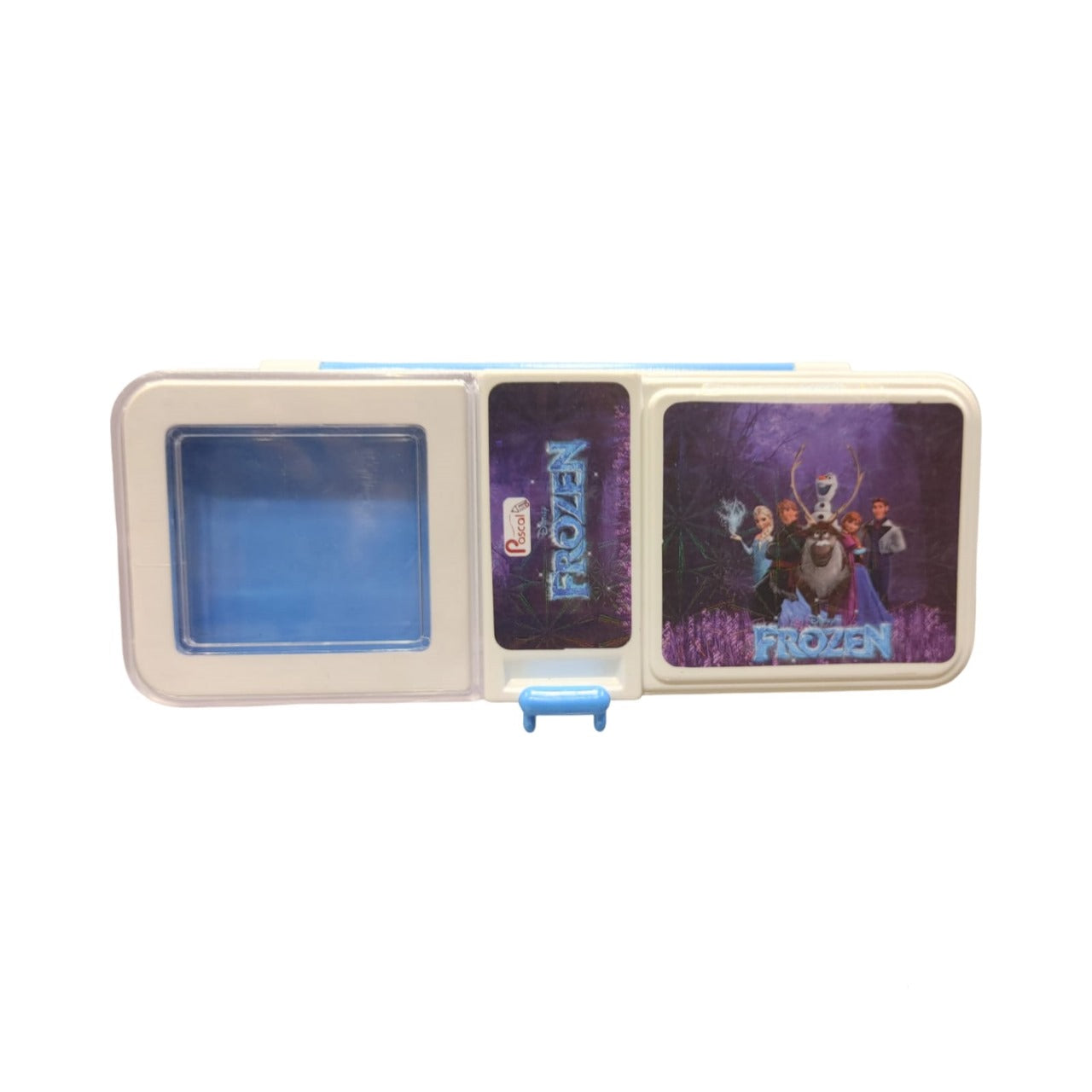 High-Quality Plastic Two-Floor Pencil Box – With Fun Cartoon Design