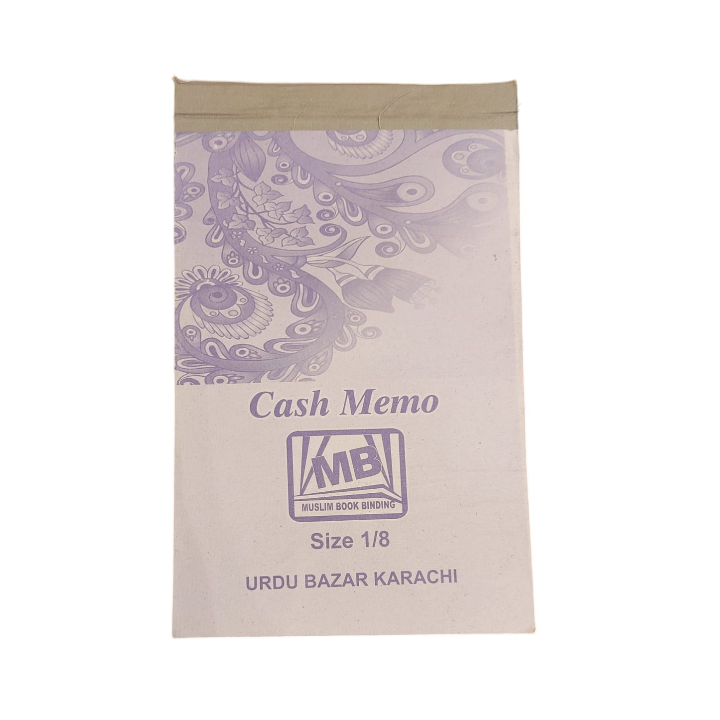 MB Cash Memo Carbonless Pad – 1/8 Size | Duplicate Bill Book | Muslim Book Binding