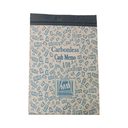 MB Cash Memo Carbonless Pad – 1/8 Size | Duplicate Bill Book