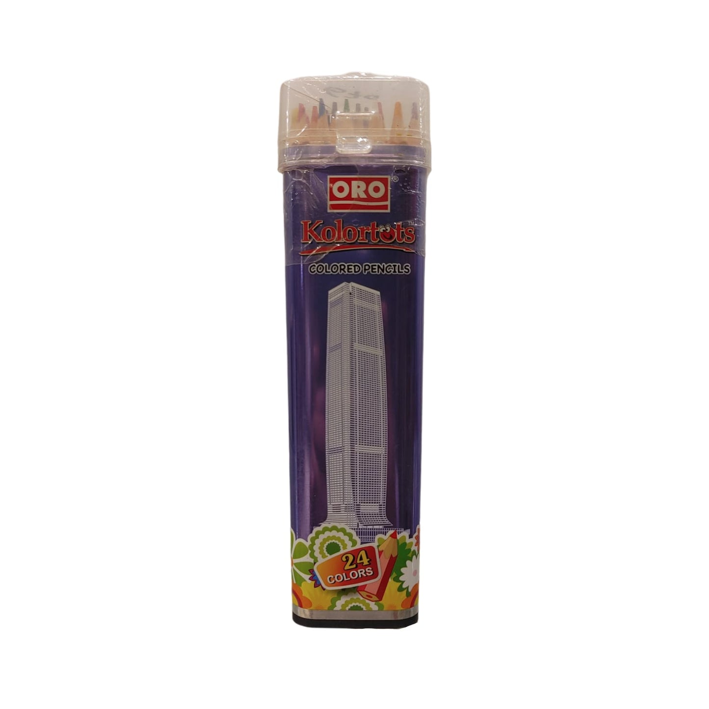 ORO Kolortots 24 Color Pencil Box