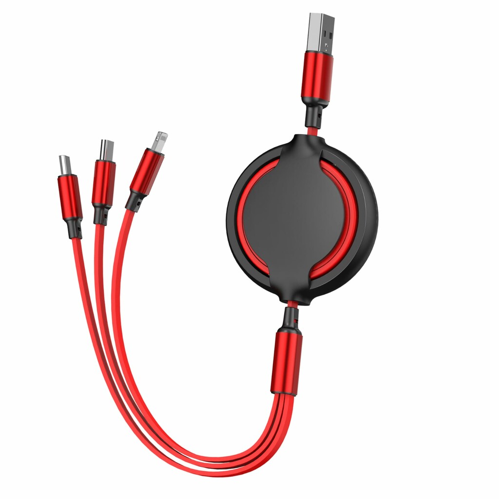 3-in-1 Cable | Universal Charging and Data Transfer Cable for Multiple Devices
