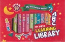 Library Learning Set – ABC, 123 & Urdu | Educational Board Book for Kids' Early Learning