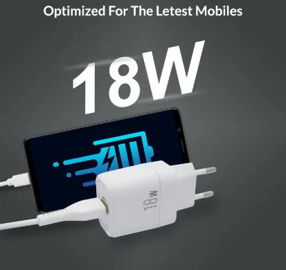 FASTER FC-58 Fast Charging Wall Adapter 18W Qualcomm