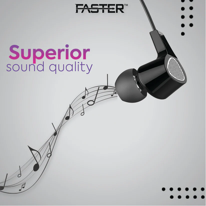 FASTER F15 Universal Music Earphone