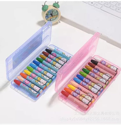 12 Oil Pastels Colors | Rich, Smooth, and Vibrant for Artists and Kids