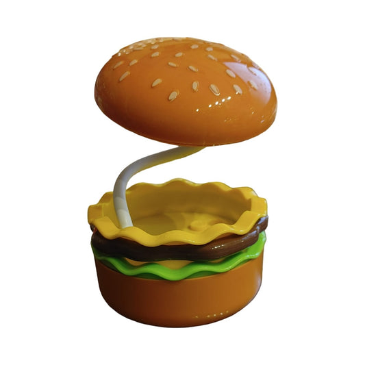 Rechargeable Study Lamp – Burger, Fries & Ice Cream Design (USB & Battery Operated)