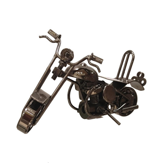 Decorative Metal Bike Showpiece | Vintage-Style Handcrafted Home Décor