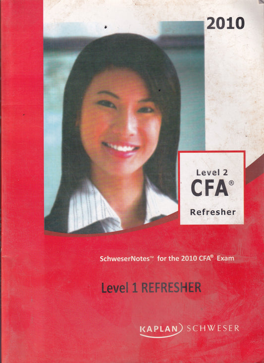 Cfa Level 2/2010 Refresher