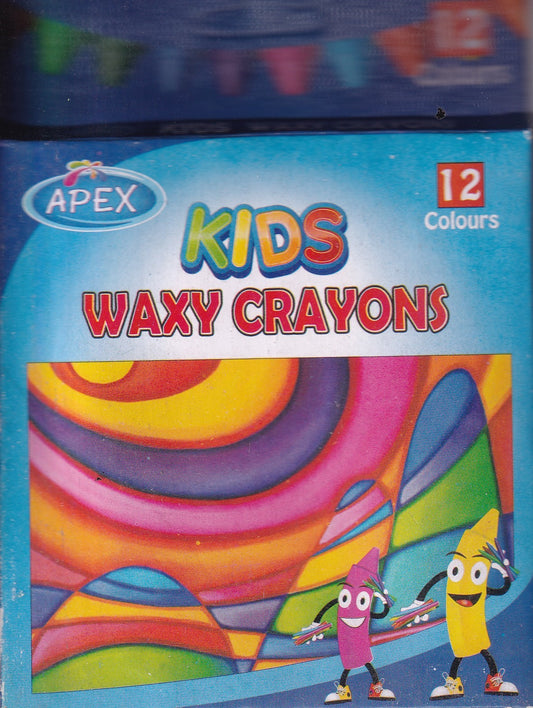 Apex Waxy Kids Crayons