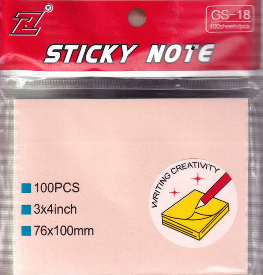 Sticky Note Colourful