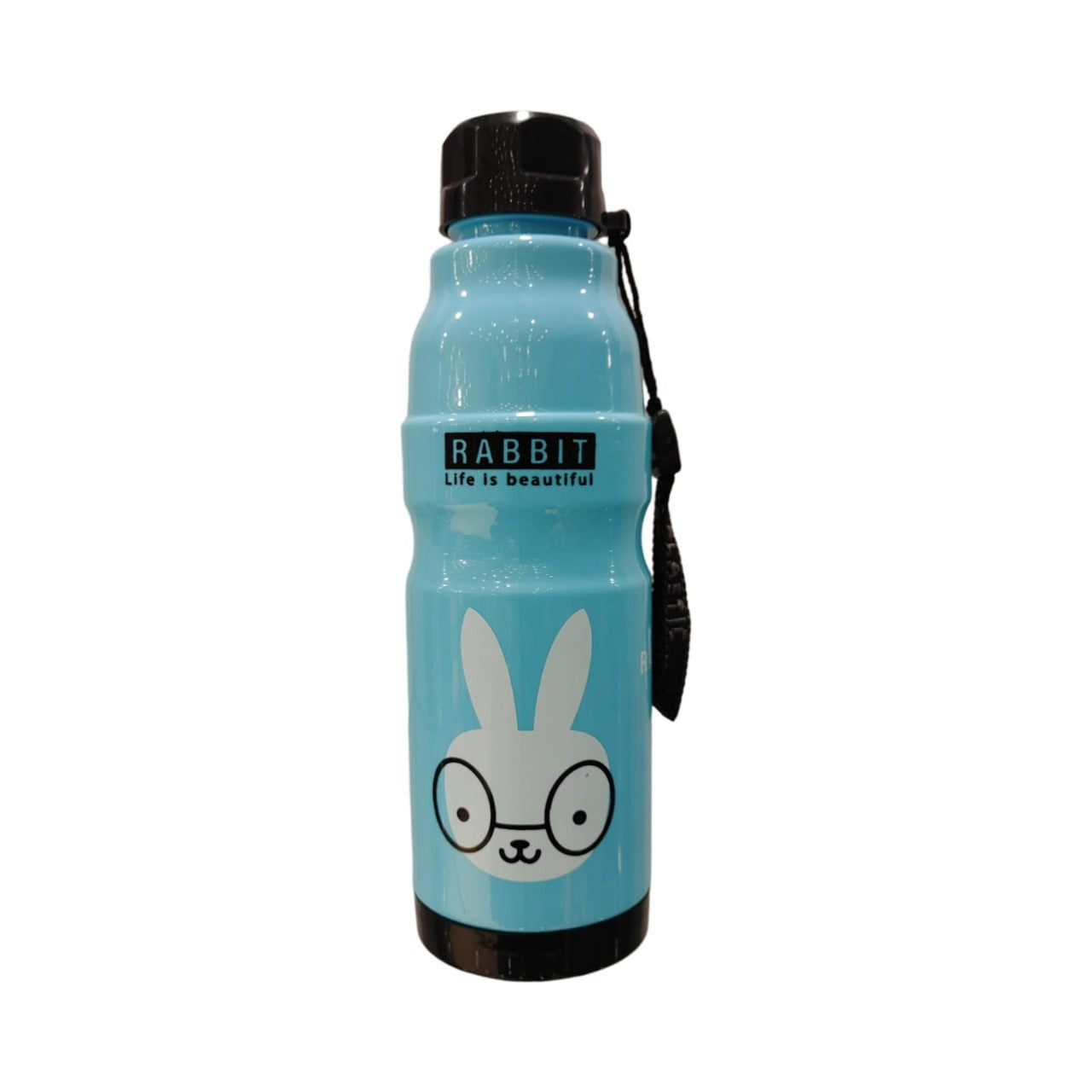 Rabbit Water Bottle – High-Quality Pure Plastic Bottle with Cute Rabbit Design
