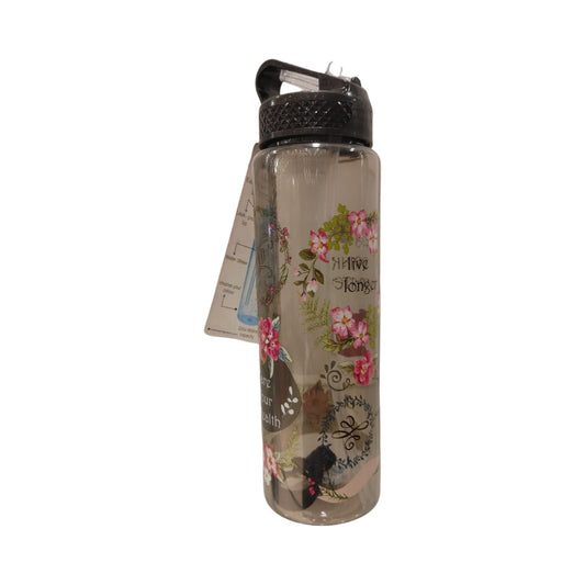 Plastic School Water Bottle with Tree Design – Eco-Inspired, Safe & Kid-Friendly
