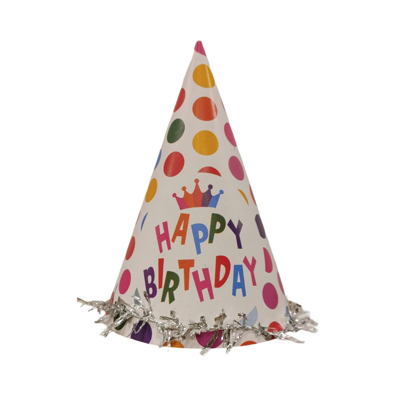🎉 Paper Birthday Cap with Jhalar – Festive Frill Party Hats for Kids & Adults 🎉
