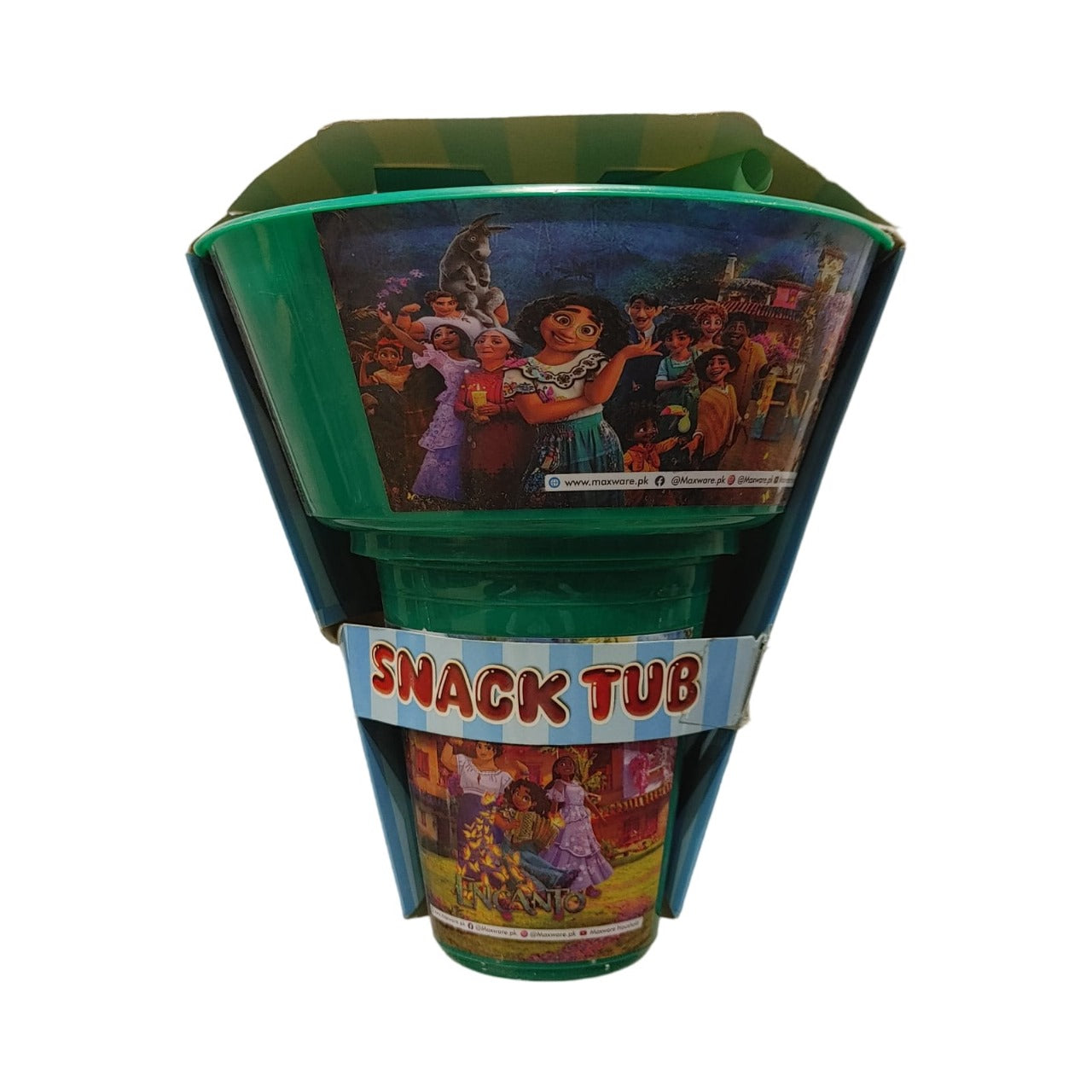 Juice Sipper & Snack Tub Combo | Fun & Handy Food and Drink Set for Kids