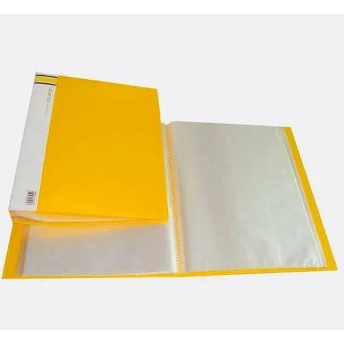 Pocket File with 10 Sheets | A4 Size Document Organizer with Clear Pockets