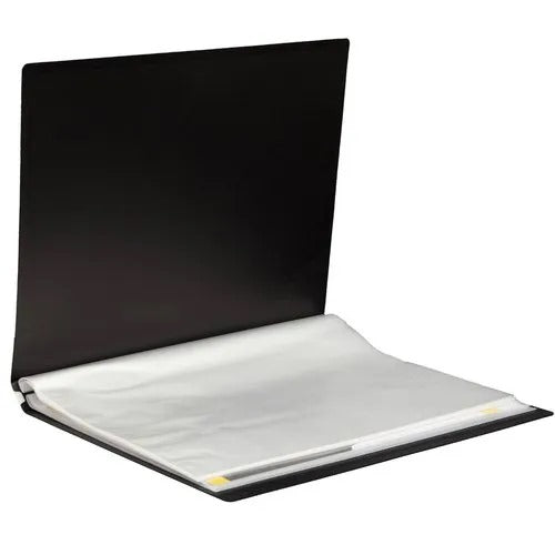 Pocket File with 30 Sheets | A4 Size Clear View Document Organizer
