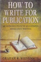 How To Write For Publication